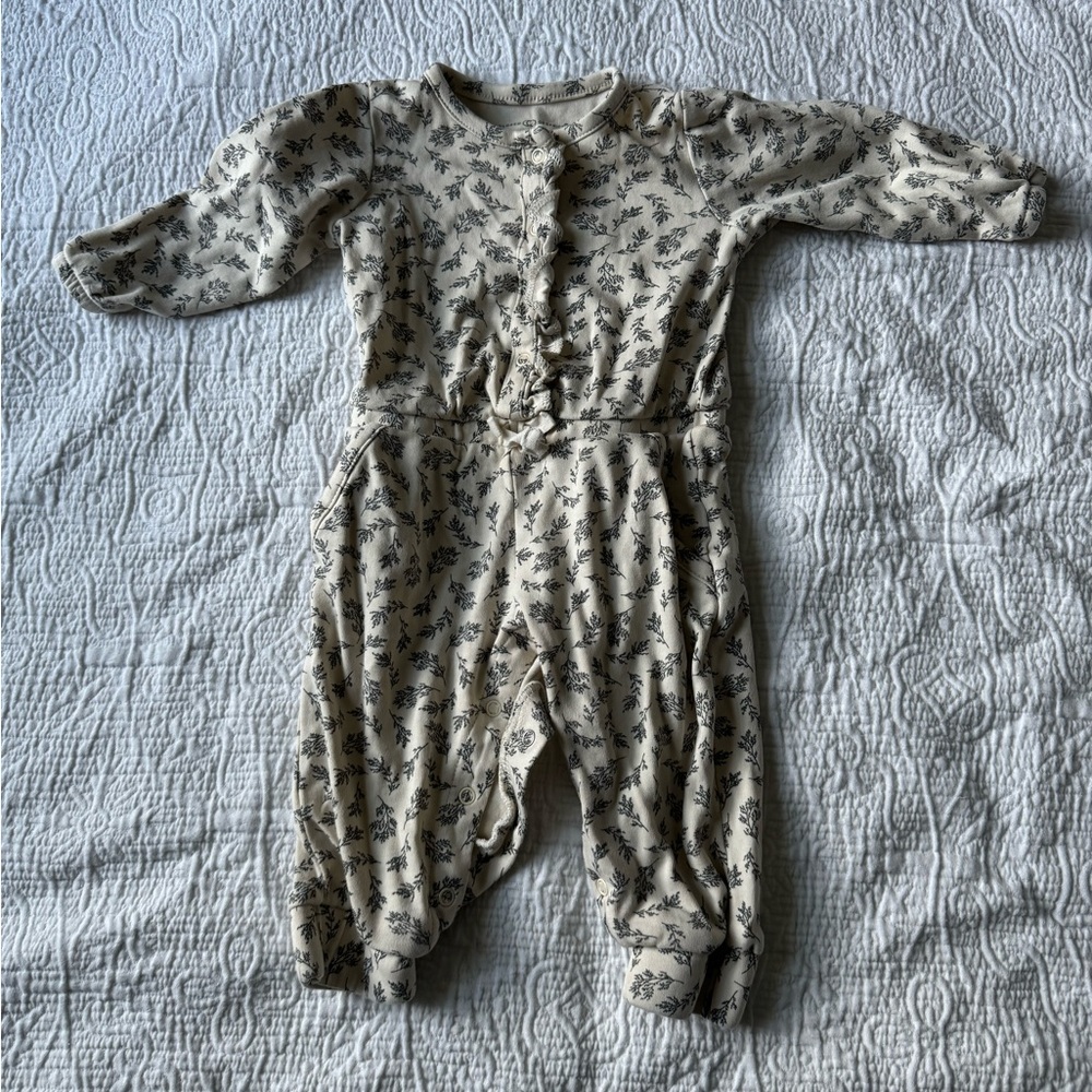 Colored organic 3-6 month girls jumper